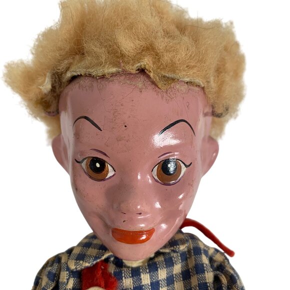 VTG 60s Pelham Puppet Marionette Handmade Marlborough Wiltshire Hansel - Picture 6 of 10